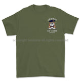 Grumpy Old Life Guards Veteran Left Chest Printed T-Shirt