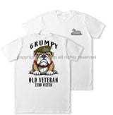 Grumpy Old POW Own Regiment of Yorkshire Veteran Double Print T-Shirt