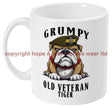 Grumpy Old PWRR Veteran Tiger Ceramic Mug