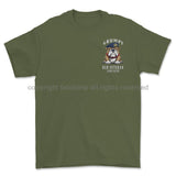 Grumpy Old RAF Veteran Left Chest Printed T-Shirt