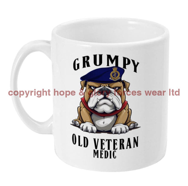 Grumpy Old RAMC Veteran Medic Ceramic Mug