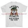 Grumpy Old Rifles Regiment Veteran Printed T-Shirt