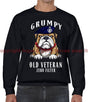 Grumpy Old Royal Armoured Corps Veteran Front Printed Sweater