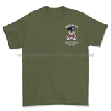 Grumpy Old Royal Armoured Corps Veteran Left Chest Printed T-Shirt