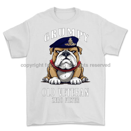 Grumpy Old Royal Artillery Veteran Printed T-Shirt
