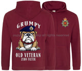 Grumpy Old Royal Corps Of Transport Veteran Double Side Printed Hoodie
