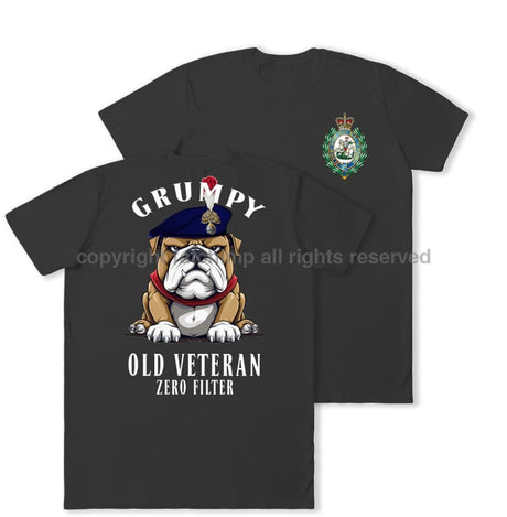 Grumpy Old Fusilier Veteran Double Print T-Shirt