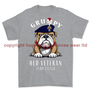 Grumpy Old Fusilier Veteran Printed T-Shirt