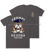 Grumpy Old Royal Horse Artillery Veteran Double Print T-Shirt