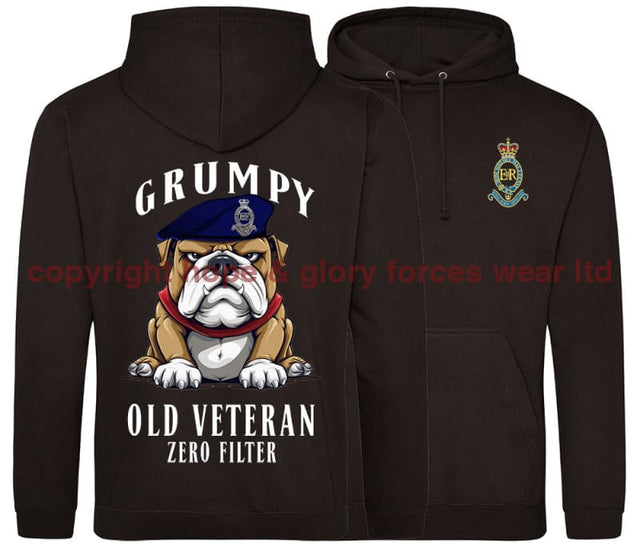 Grumpy Old Royal Horse Artillery Veteran Double Side Printed Hoodie