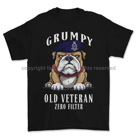 Grumpy Old Royal Horse Artillery Veteran Printed T-Shirt
