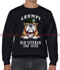 Grumpy Old Royal Irish Regiment Veteran Front Printed Sweater