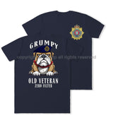 Grumpy Old Royal Logistic Corps Veteran Double Print T-Shirt