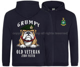 Grumpy Old Royal Marines Veteran Double Side Printed Hoodie