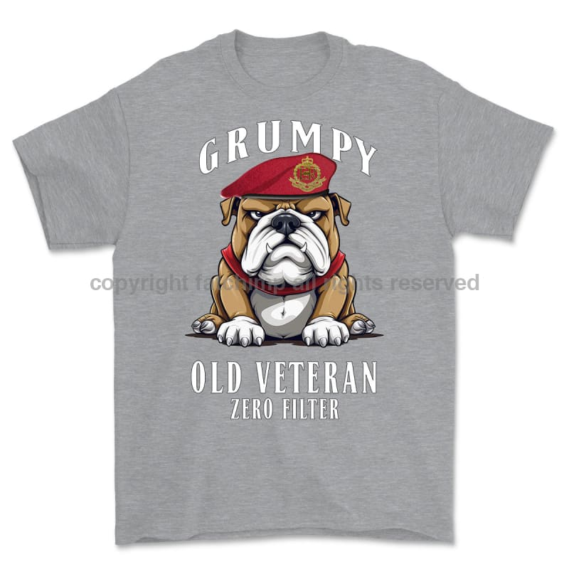 Grumpy Old Royal Military Police Veteran Printed T-Shirt