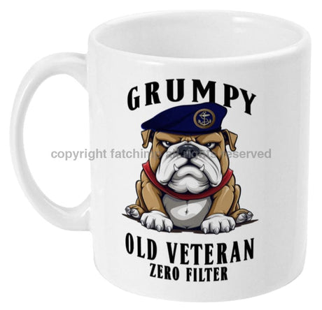 Grumpy Old Royal Navy Veteran Ceramic Mug