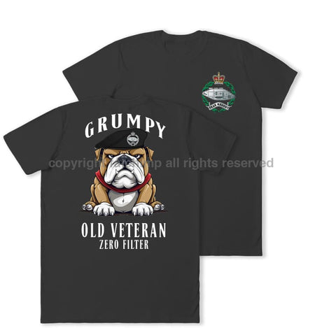 Grumpy Old RTR Tankie Veteran Double Print T-Shirt