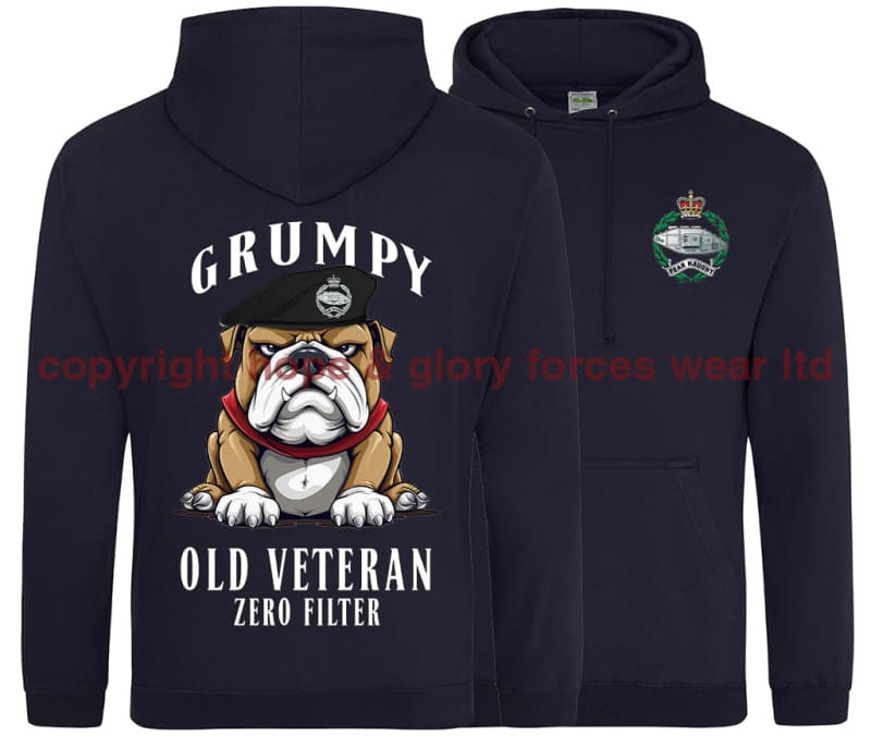 Grumpy Old RTR Tankie Veteran Double Side Printed Hoodie