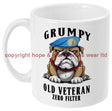 Grumpy Old UN Veteran Ceramic Mug
