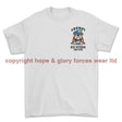 Grumpy Old UN Veteran Left Chest Printed T-Shirt