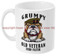 Grumpy Old Welsh Guards Veteran Ceramic Mug