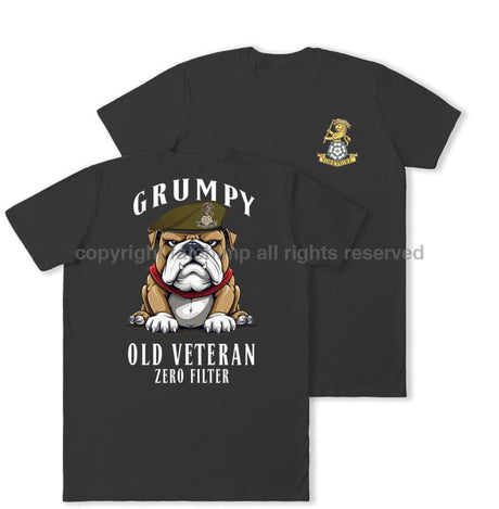 Grumpy Old Yorkshire Regiment Veteran Double Print T-Shirt