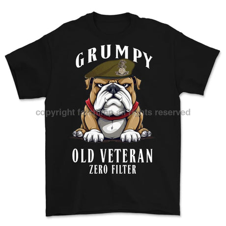 Grumpy Old Yorkshire Regiment Veteran Printed T-Shirt