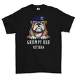 Grumpy Old 9th/12th Royal Lancers Veteran Printed T-Shirt