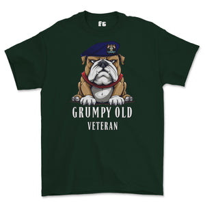 Grumpy Old 9th/12th Royal Lancers Veteran Printed T-Shirt
