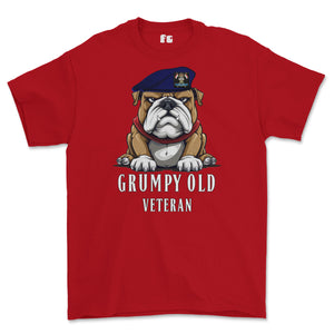 Grumpy Old 9th/12th Royal Lancers Veteran Printed T-Shirt