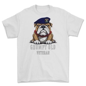 Grumpy Old 9th/12th Royal Lancers Veteran Printed T-Shirt