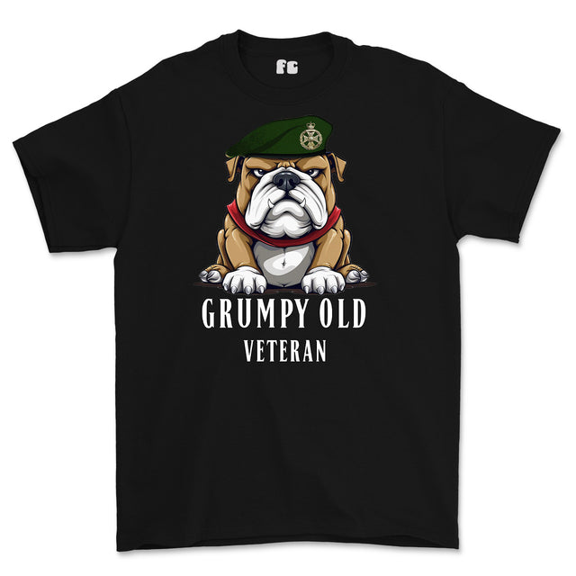 Grumpy Old Royal Green Jackets Veteran Printed T-Shirt
