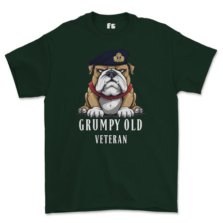 Grumpy Old Royal Navy Officer Printed T-Shirt