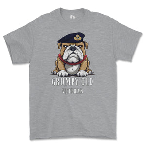 Grumpy Old Royal Navy Officer Printed T-Shirt