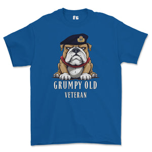 Grumpy Old Royal Navy Officer Printed T-Shirt
