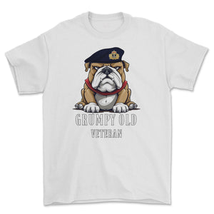 Grumpy Old Royal Navy Officer Printed T-Shirt