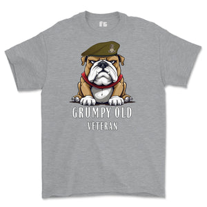 Grumpy Old Yorkshire Regiment Veteran Printed T-Shirt