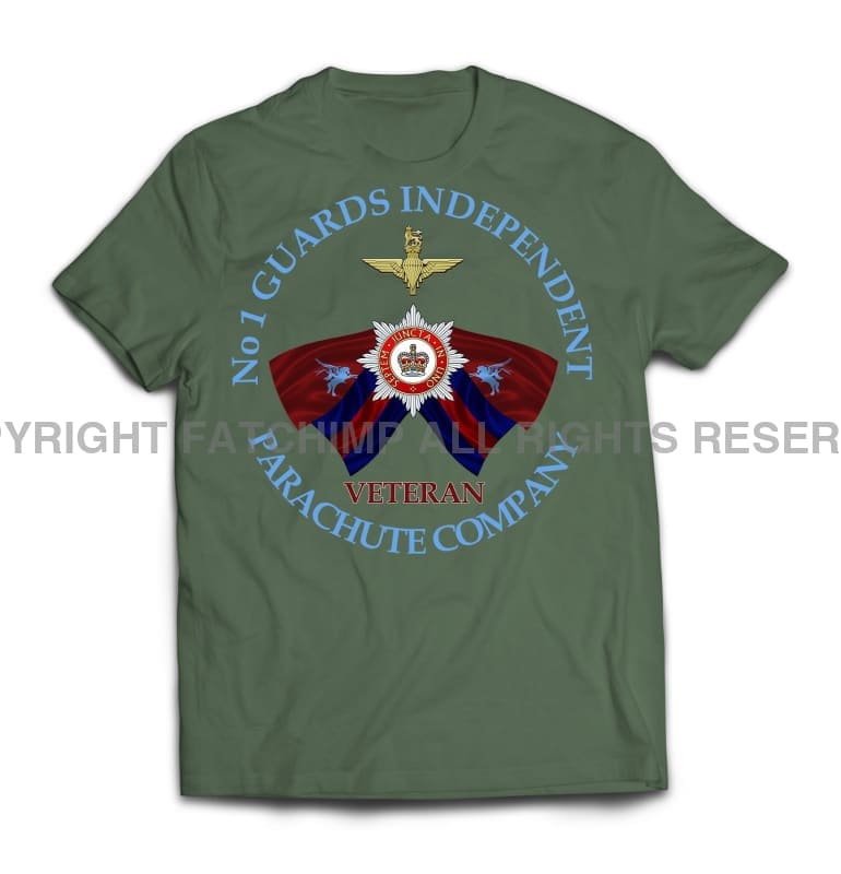 Guards No 1 Independent Parachute Company Printed T-Shirt