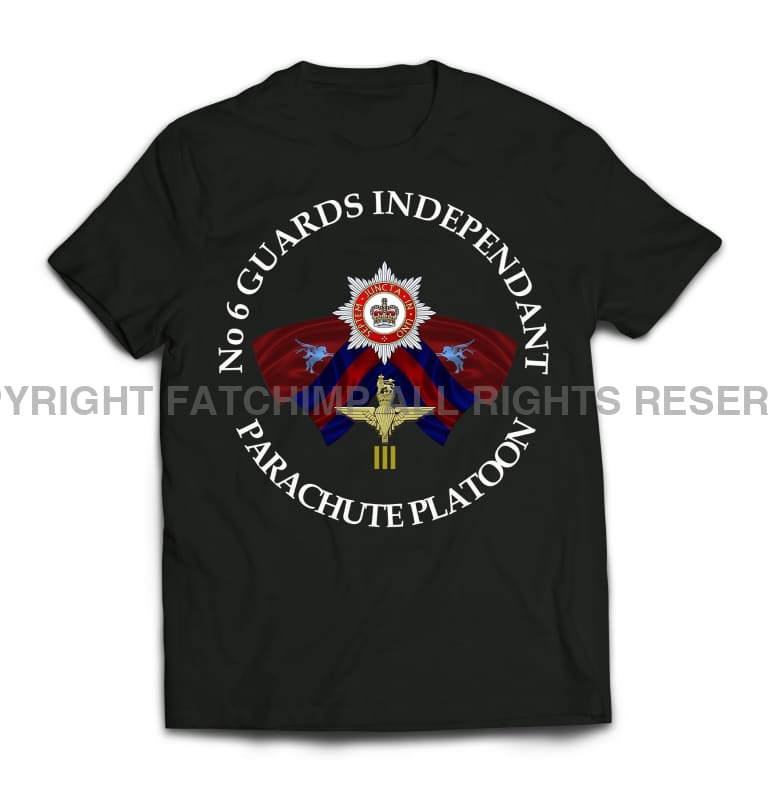 Guards No 6 Independent Parachute Platoon Printed T-Shirt