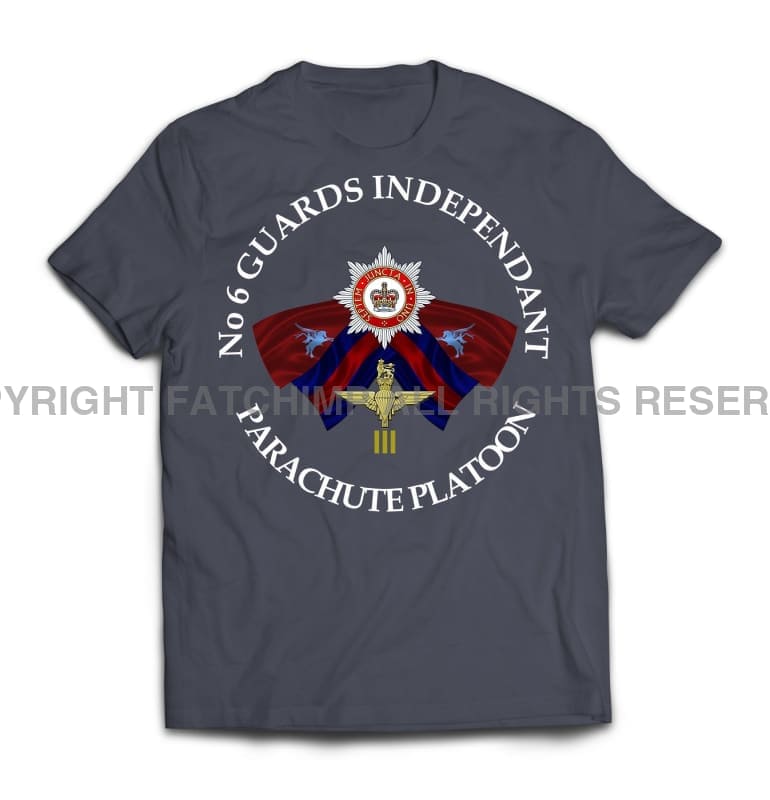 Guards No 6 Independent Parachute Platoon Printed T-Shirt