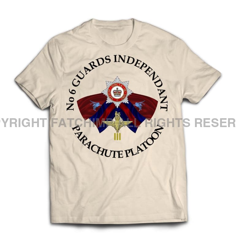 Guards No 6 Independent Parachute Platoon Printed T-Shirt