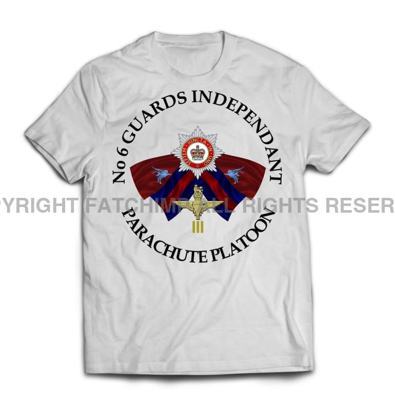 Guards No 6 Independent Parachute Platoon Printed T-Shirt