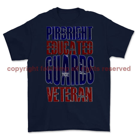Pirbright Educated Guards Veteran Printed T-Shirt