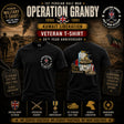OP Granby Gulf War 35 Veteran Double Side Printed T-Shirt