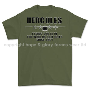 Hercules C-130 Printed T-Shirt