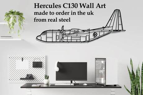Hercules C130 Metal Wall Art