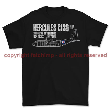 Hercules C130 RIP Printed T-Shirt