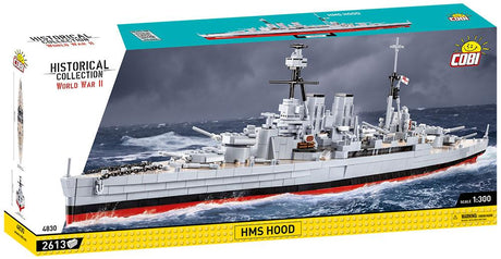 HMS HOOD ship brick model 