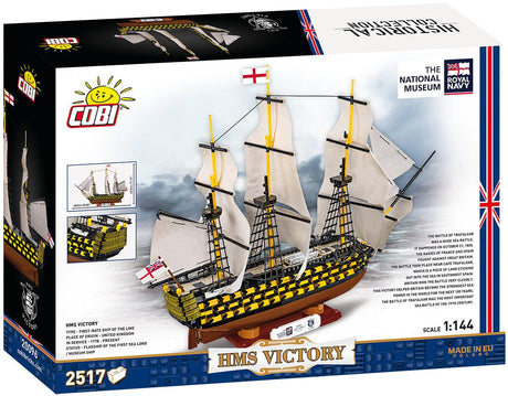 HMS Victory brick warship model - COBI 20096 - 2380 bricks