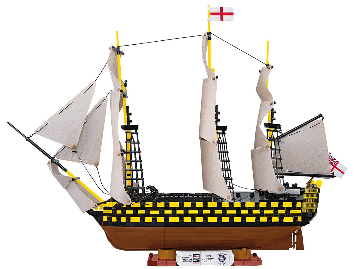 HMS Victory brick warship model - COBI 20096 - 2380 bricks